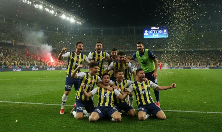 Sarı-Lacivertlilerin Devler Ligi Hasreti Lyon Zaferiyle Son Buldu
