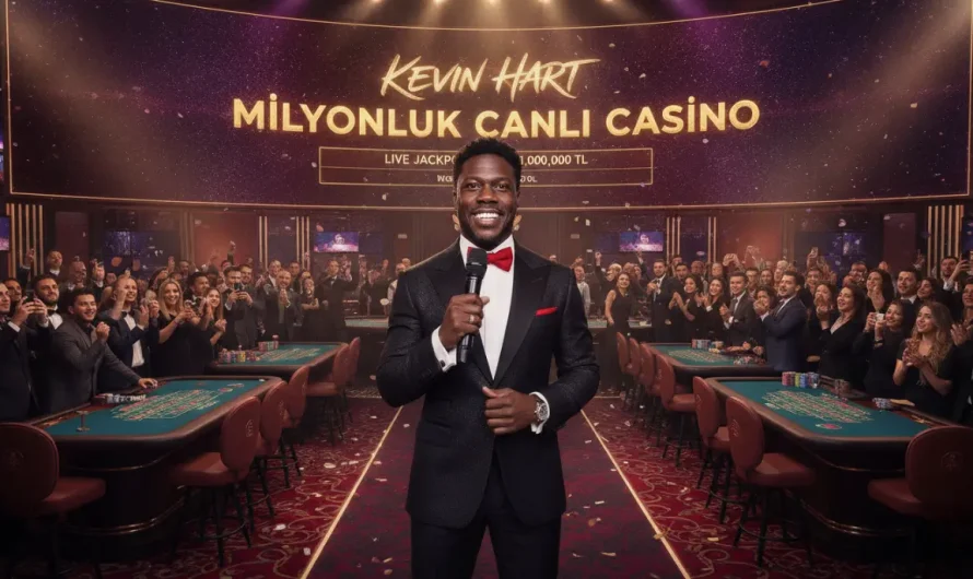 Kevin Hart ile Milyonluk Canlı Casino Heyecanı